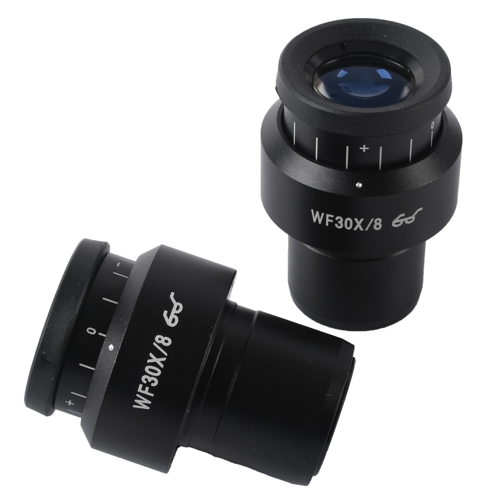 KOPPACE 2 PCS WF30X/8 Microscope Eyepieces 30mm Interface