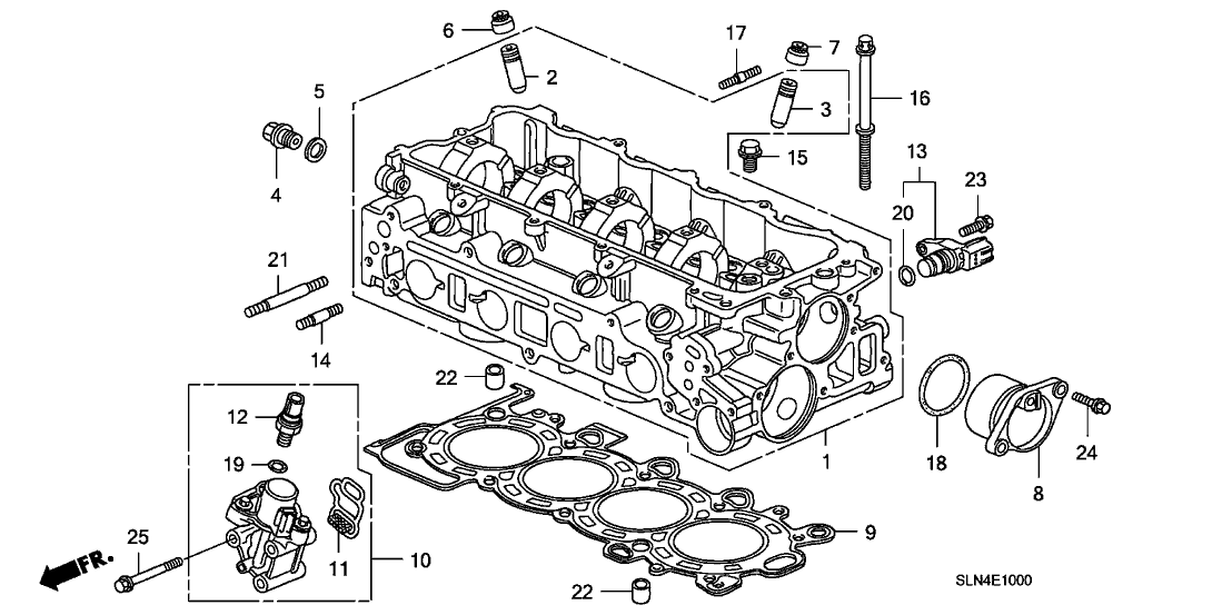 GENUINE OEM Solenoid Gasket / Spool Valve Filter For HONDA ACURA 15815-RAA-A02