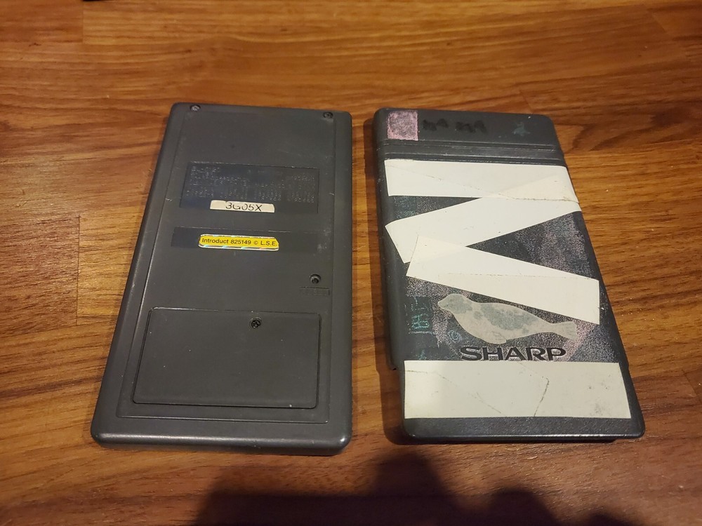 Sharp EL-5120 Solver Programmable Scientific Calculator LCD Glitchy PreOwn WORKS