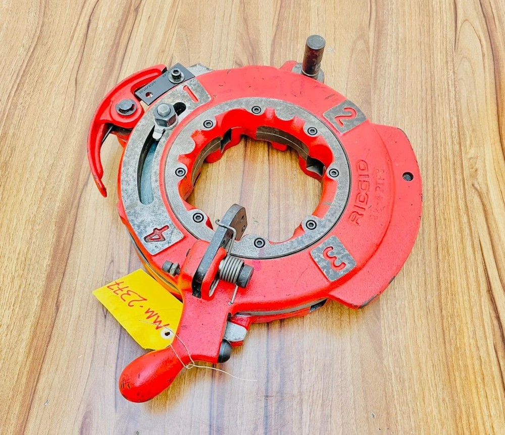 Ridgid Receding Die Head Pipe Threader/Threading Machine 2-½"-4" BSPT #4
