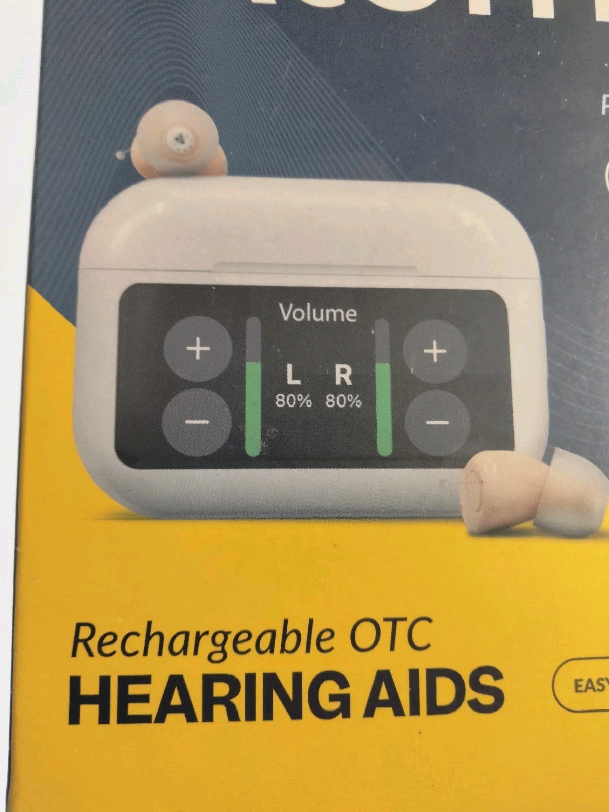 🔥 Audien ATOM X Wireless Rechargeable OTC Hearing Aid TOUCH SCREEN NEWEST MODEL
