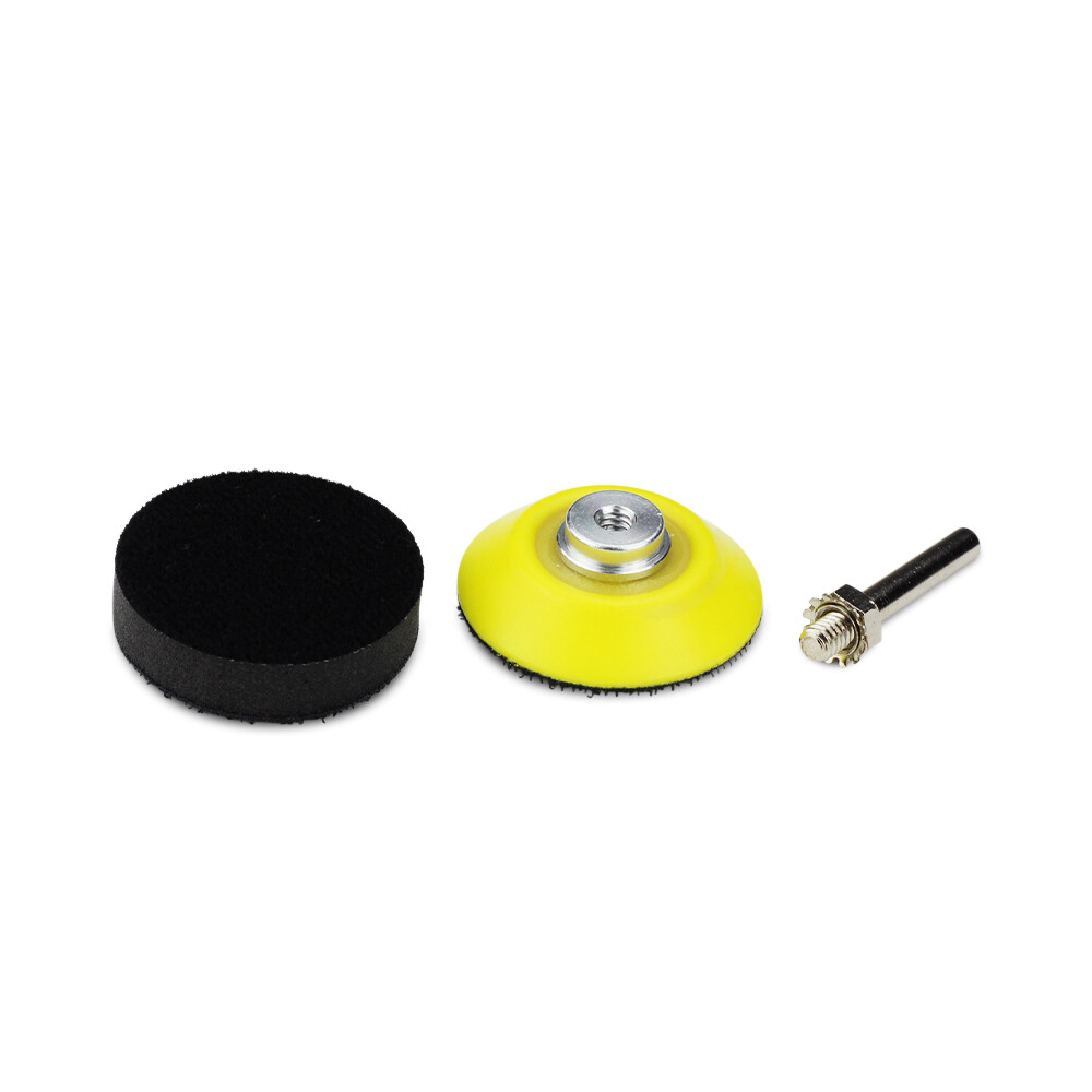 2" Hook & Loop Sanding Disc Backing Pad Optional Foam Layer, 1/4" Shank - 5 Pack