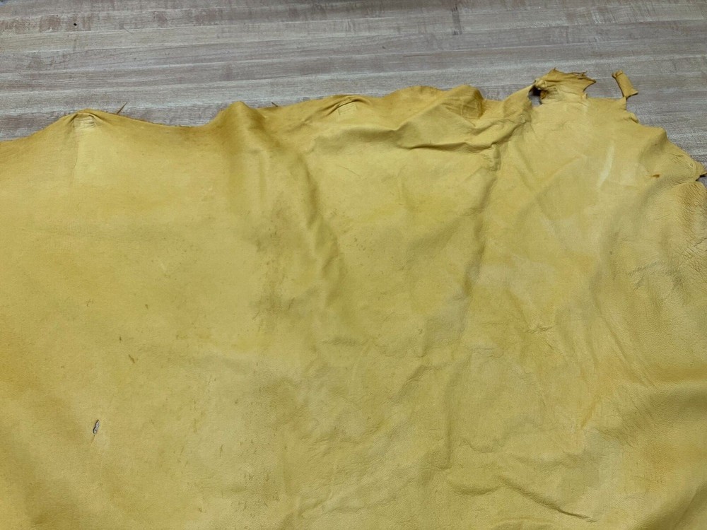 Top Grain Sheep Leather Gold #0018494 Row E