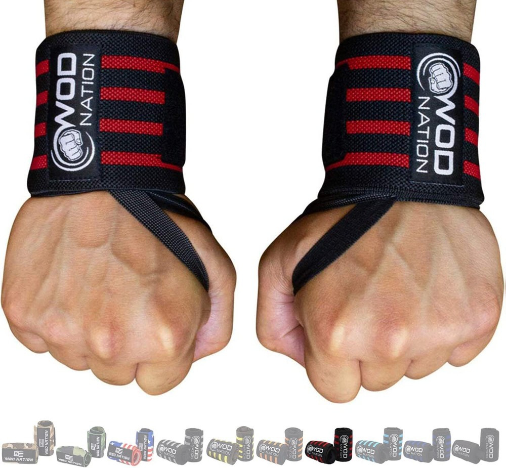 Wrist Wraps Weightlifting Thumb Loop Support for Strength Training Powerlifting