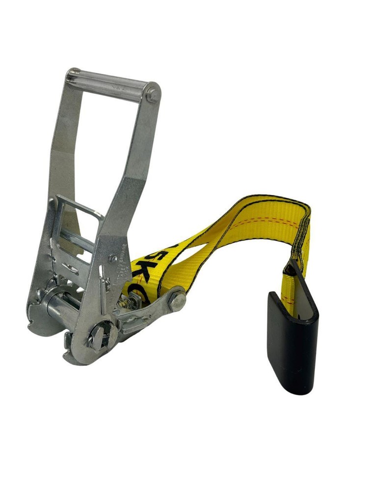 2"X30' Ratchet Strap with Flat Hook 4 Pack
