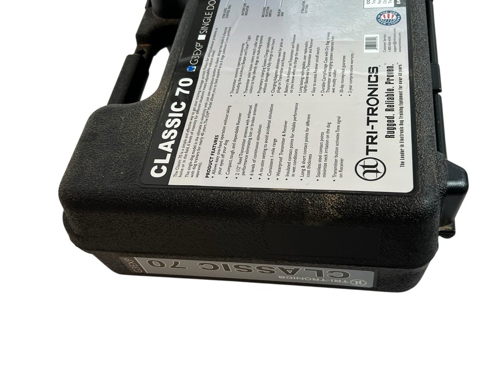 Tri Tronics Storage Case - Hard Plastic Storage Case.