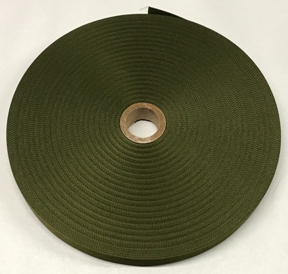 Plain Weave Olive Drab Nylon Type IV Thin Webbing 1 Inch x 72 Yards USGI NOS