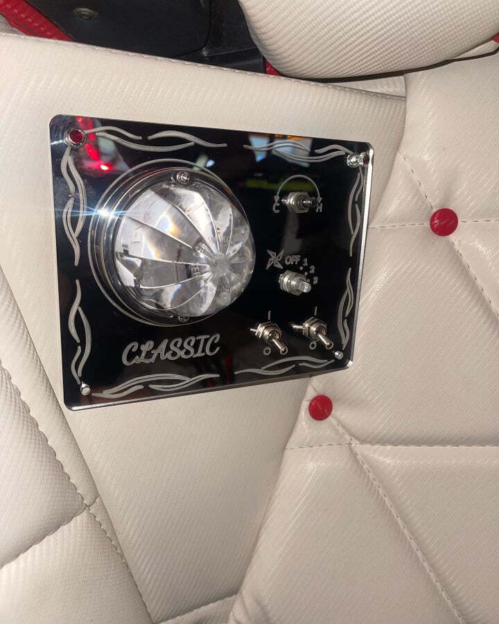  Classic Sleeper AC Control Panel Green Led Lights Color  