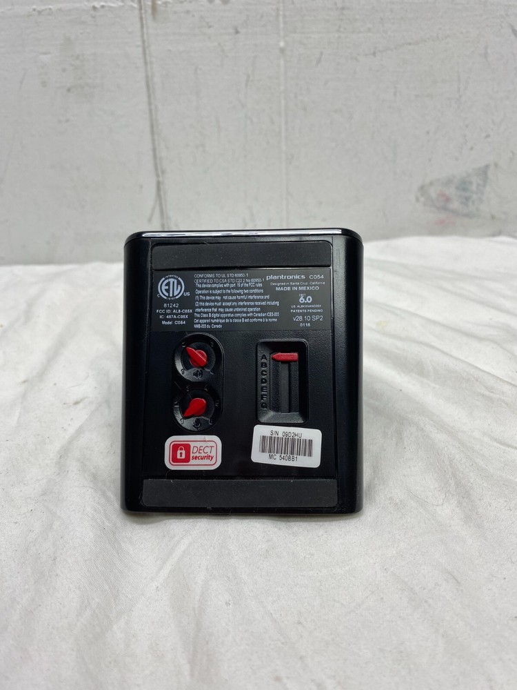 Plantronics CS540/HL10 Wireless Headset System - Black