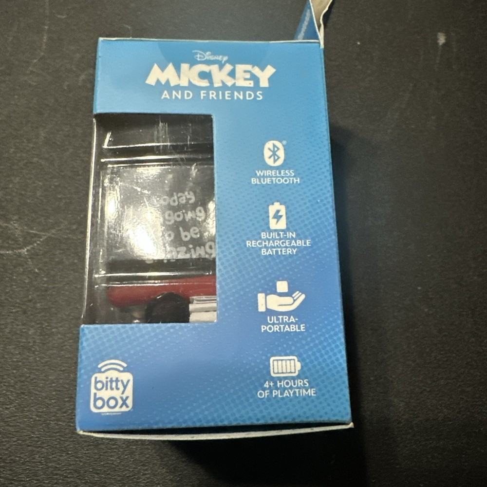 Bitty Boomers DISNEY MICKEY MOUSE Bluetooth Speaker with Keychain