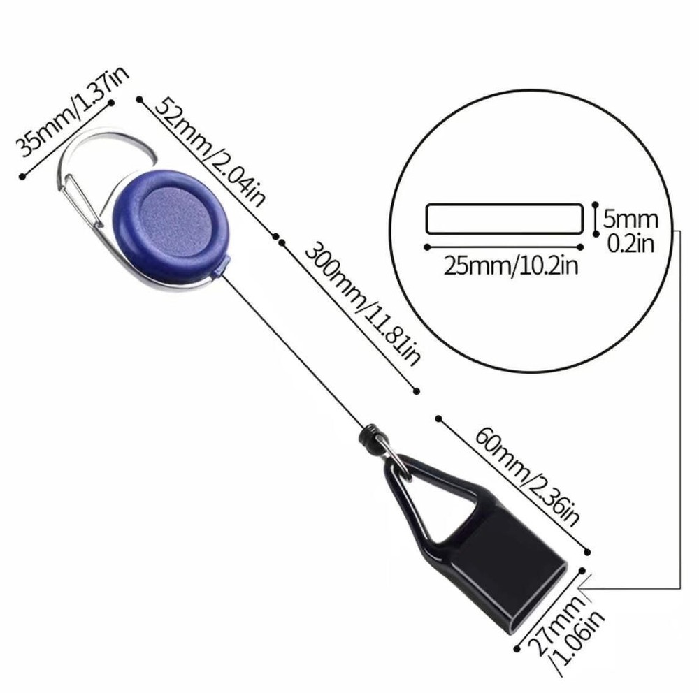 1 pc Retractable Lighter Leash