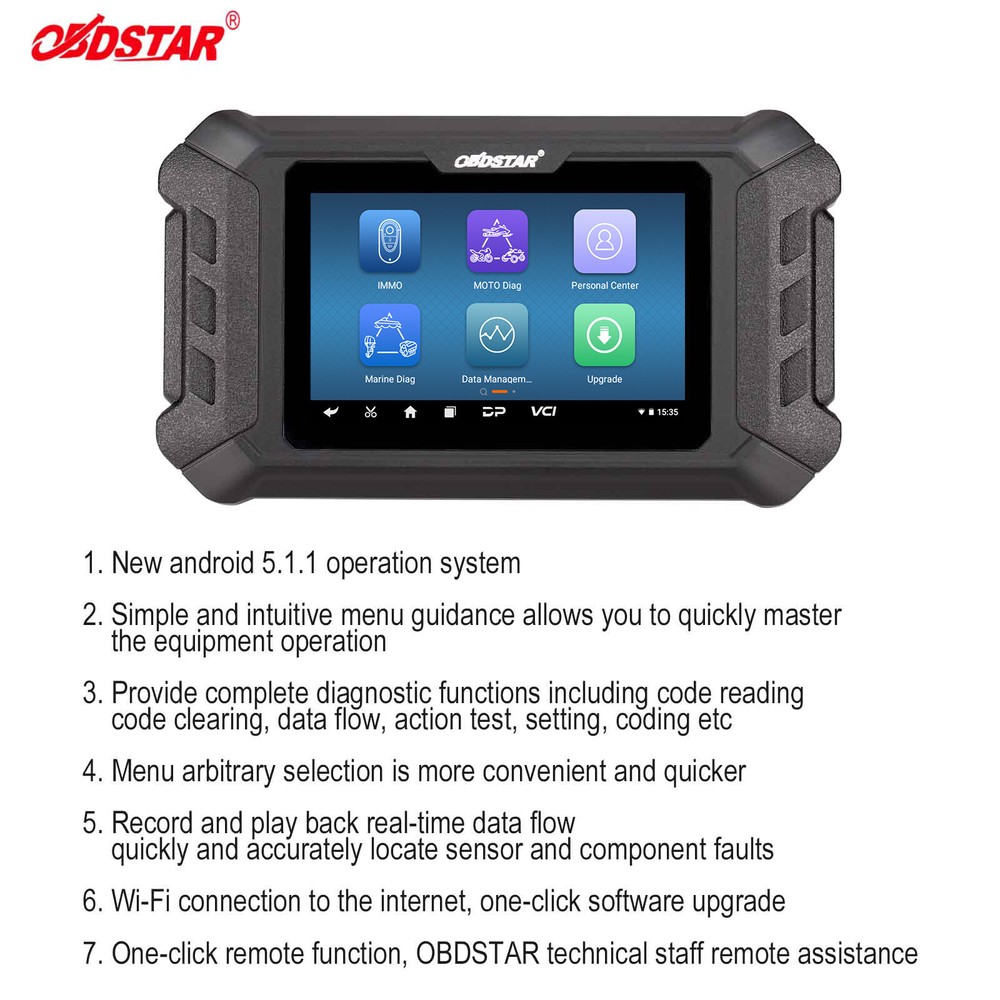 OBDSTAR iscan BRP(Can-am) Motorcycle OBD Diagnostic Scan Programming Code Reader