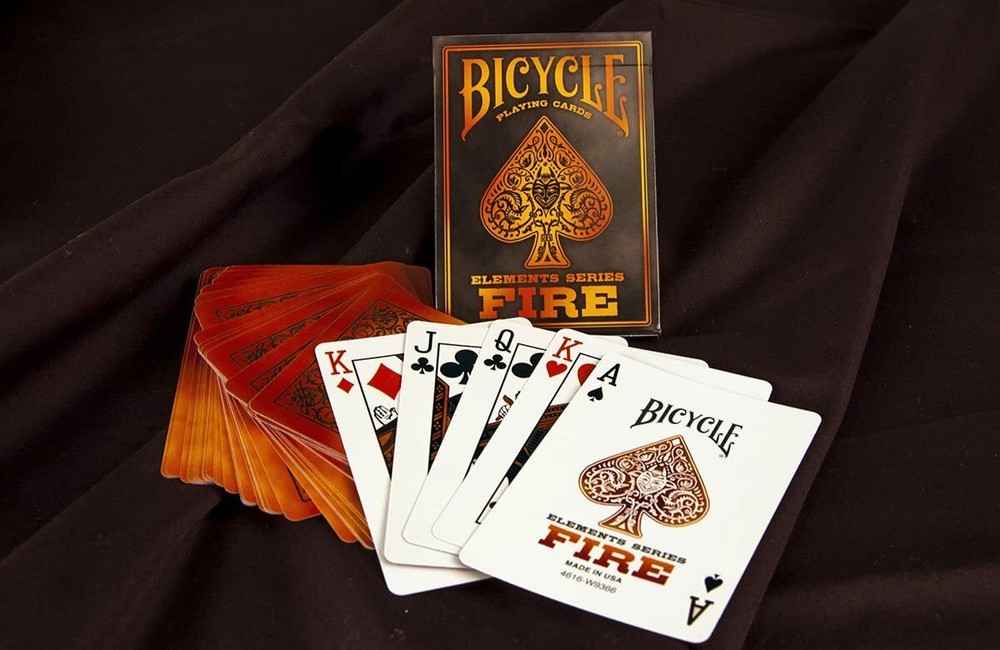 Bicycle® Elements Series: Fire Playing Card Deck, Single Deck, *NEW*