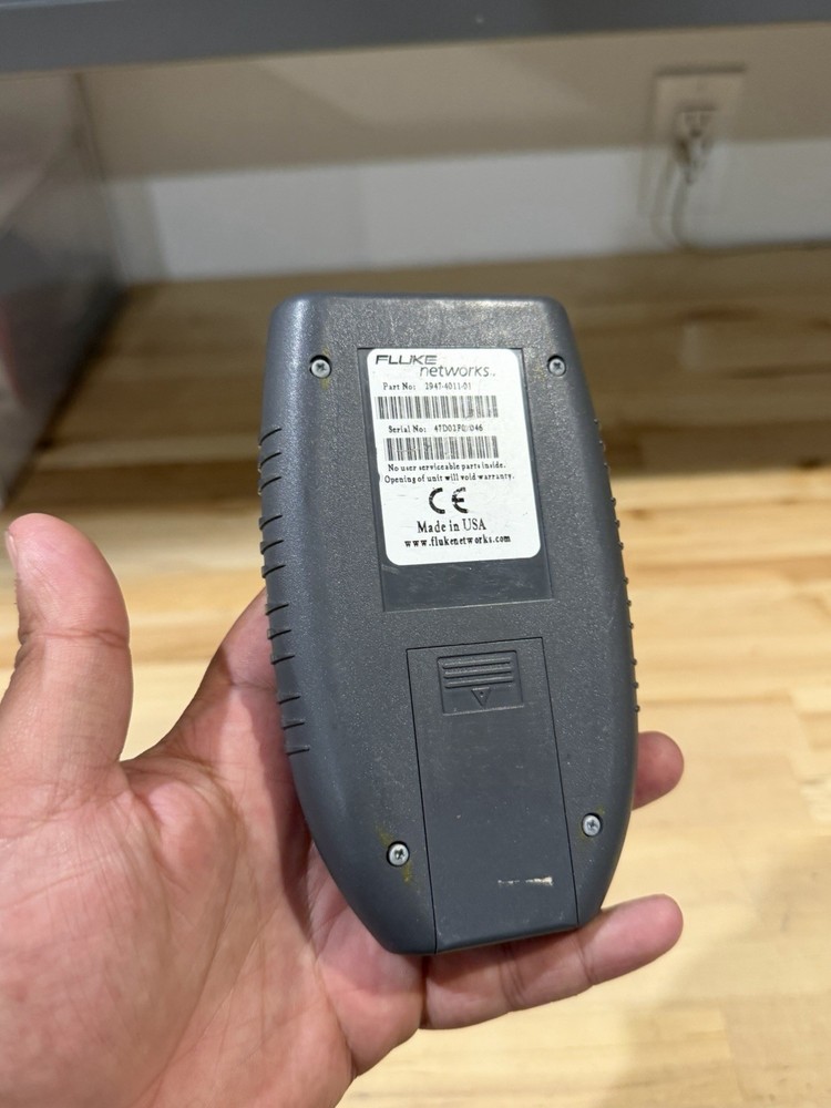 FLUKE NETWORKS MICROSCANNER PRO CABLE VERIFIER (TESTED)