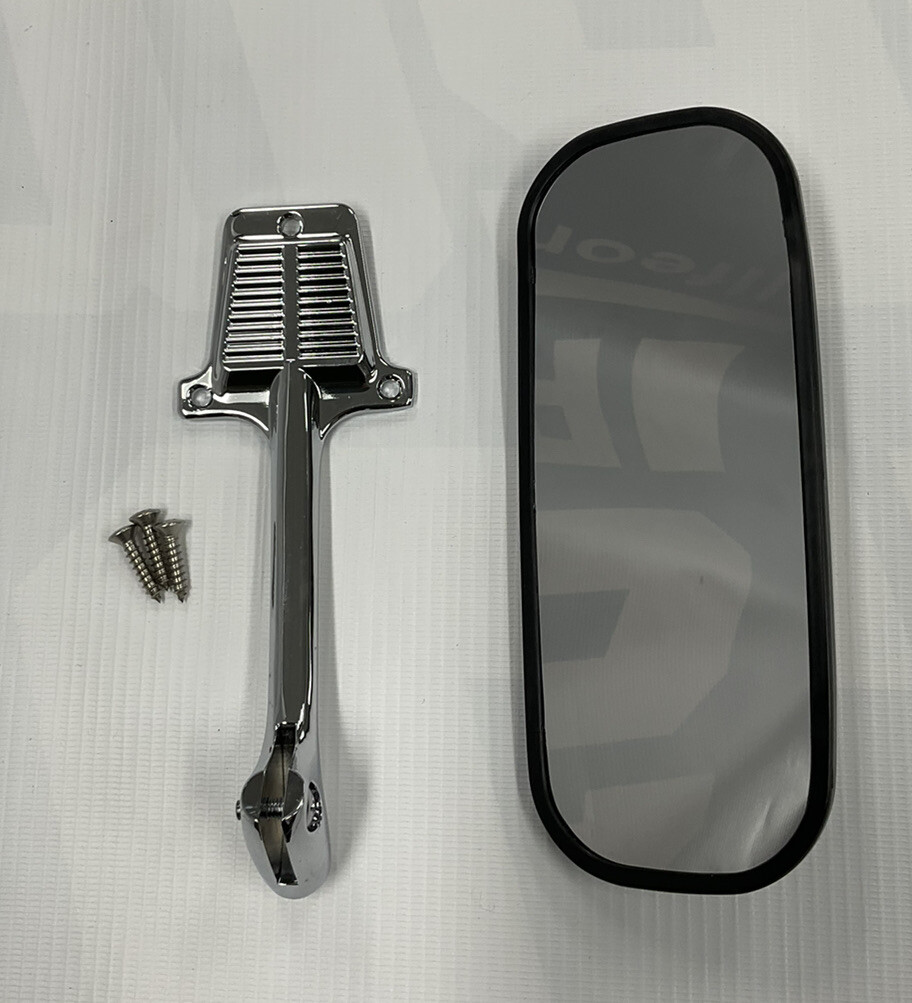 1960-71 Chevy/GMC C10 Truck Interior Chrome Rear View Mirror & Bracket New