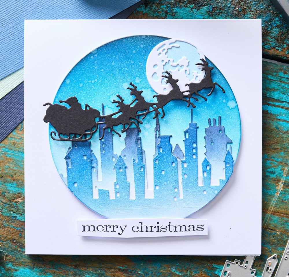 Sizzix Thinlits Vault Christmas Magic #666718 12pk set Retail $20.99 Tim Holtz