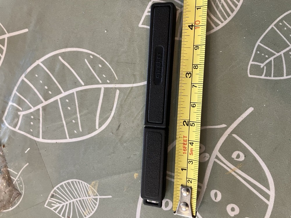 Gingher Scissors,Germany,Black Plastic Pull-out Case,Hanging Loop,4.3"l Nylon/SS