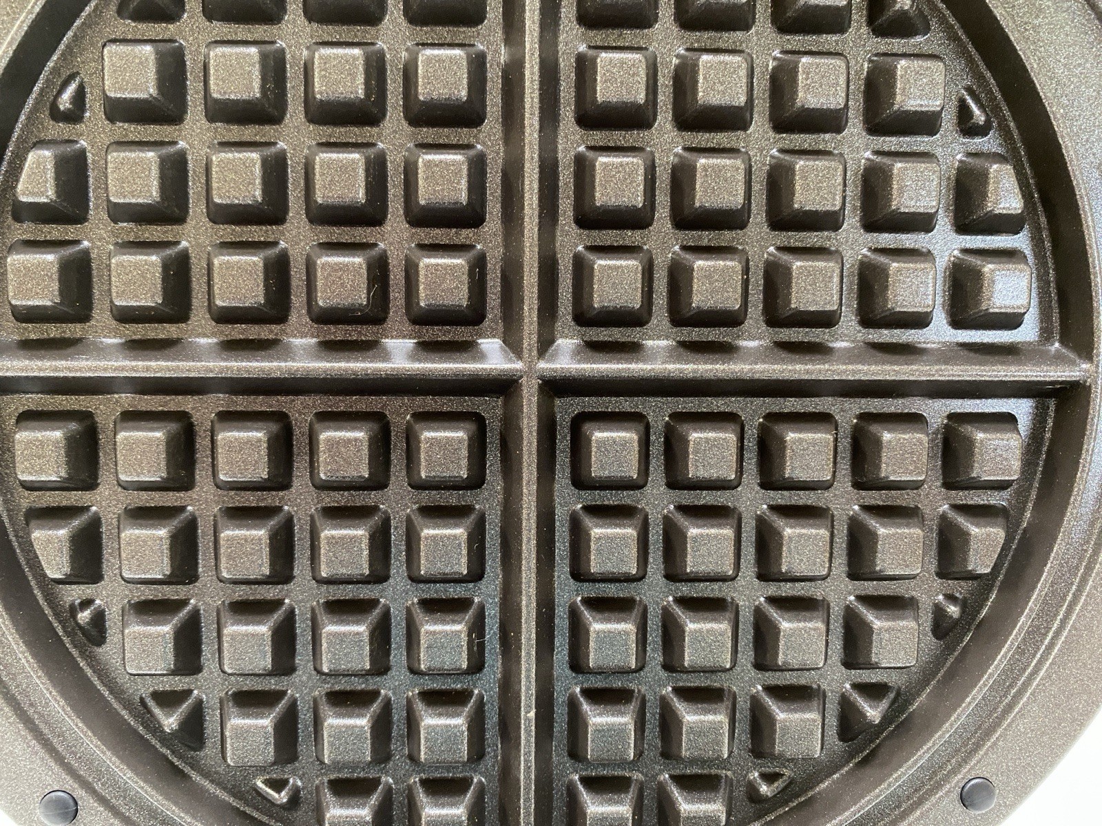 ALL CLAD CLASSIC ROUND STAINLESS STEEL WAFFLE MAKER 6071 TESTED WORKS FINE