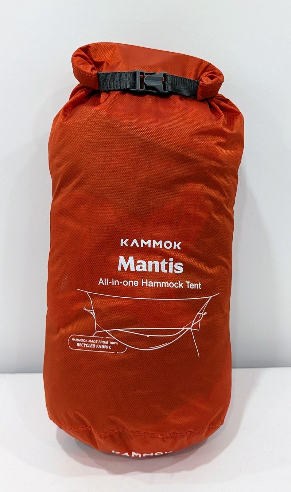 Kammok Mantis All-In-One All-Season Hammock Tent - 1 Person - Ember Orange