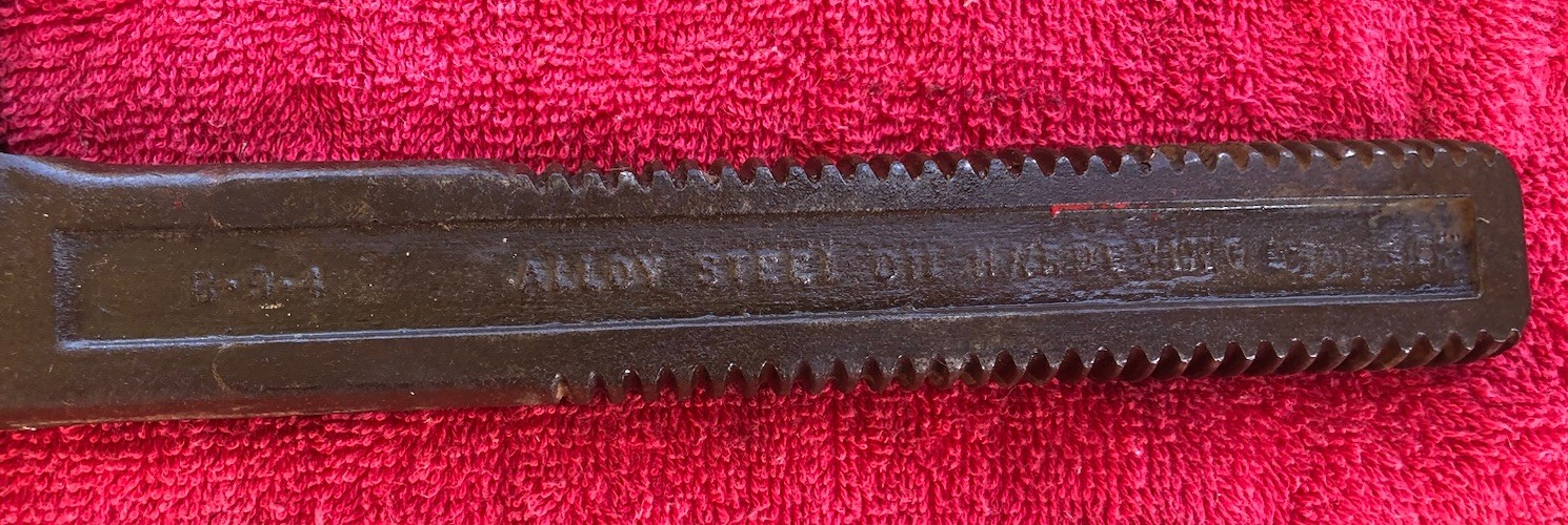 Ridgid Replacement Oil Hardened Jaw Hook & Nut For A Ridgid 36 Inch Pipe Wrench