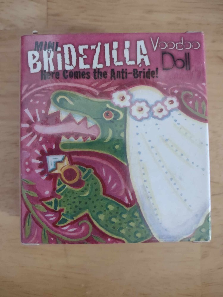 Mini Bridezilla Voodoo Doll "Here Comes the Anti-Bride"