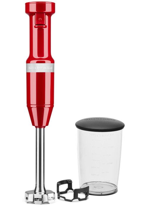 KitchenAid Variable Speed Hand Blender KHBV53 – Corded, Empire Red
