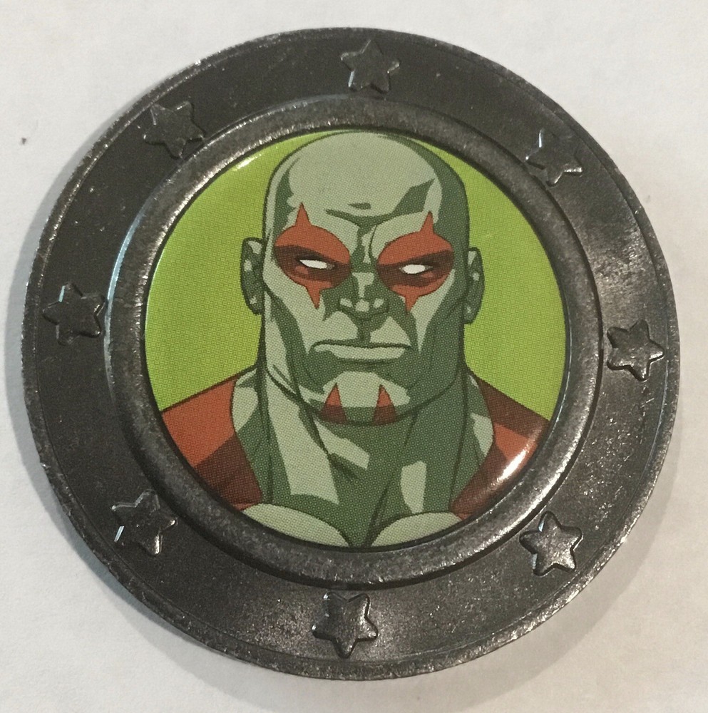 Marvel Comics Drax Coin Medal