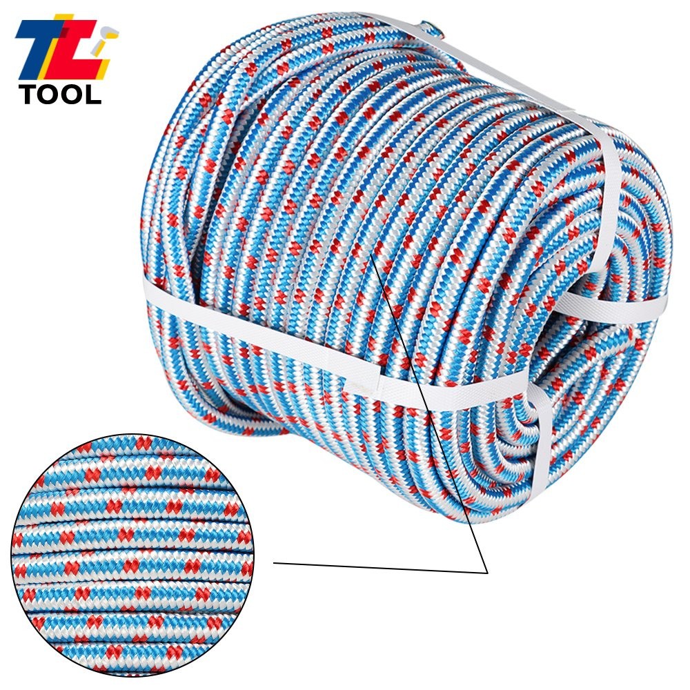 1/2"×150' 16 Strand Double Braid Polyester Arborist Tree Nylon Rope