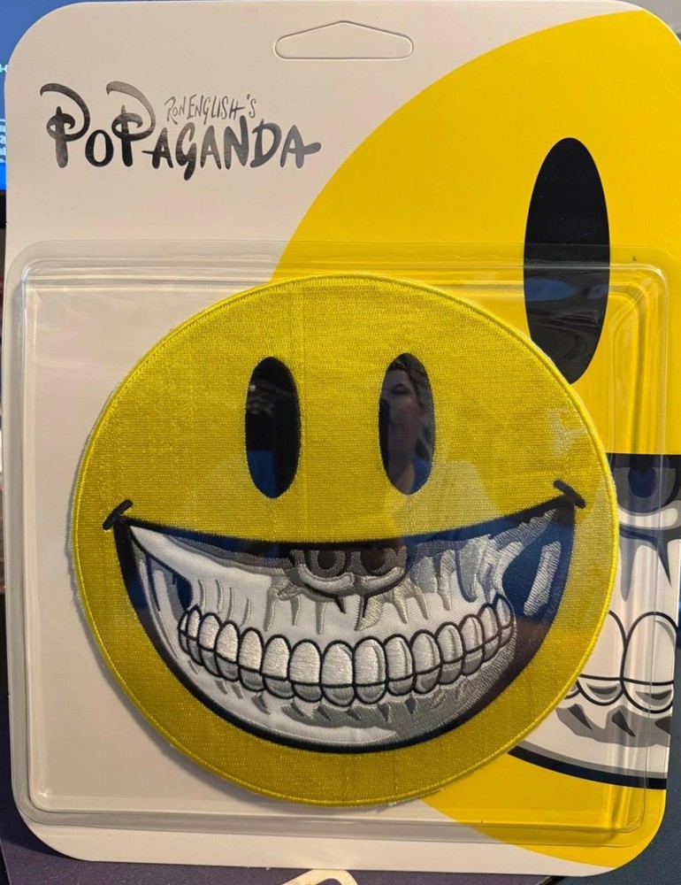 Popaganda Grin Patch by Ron English
