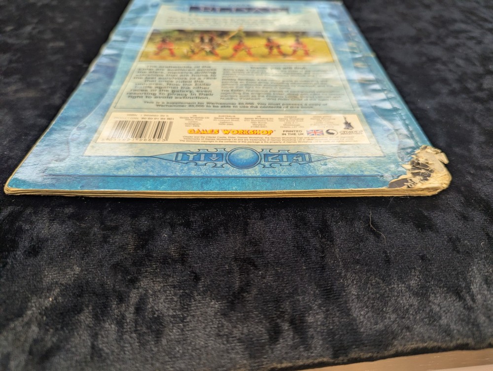 40K Warhammer Codex Eldar Rule Army Games Workshop Book
