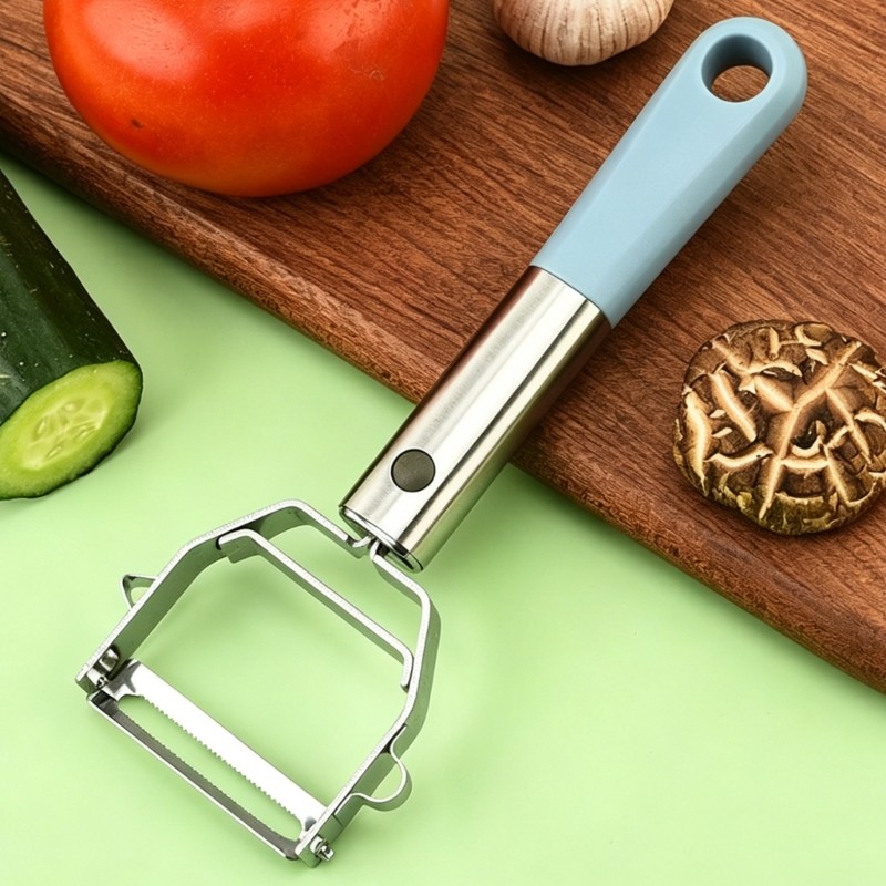 Stainless Steels Vegetable Fruit Peeler With Ergonomic Handle For Kitchen Use