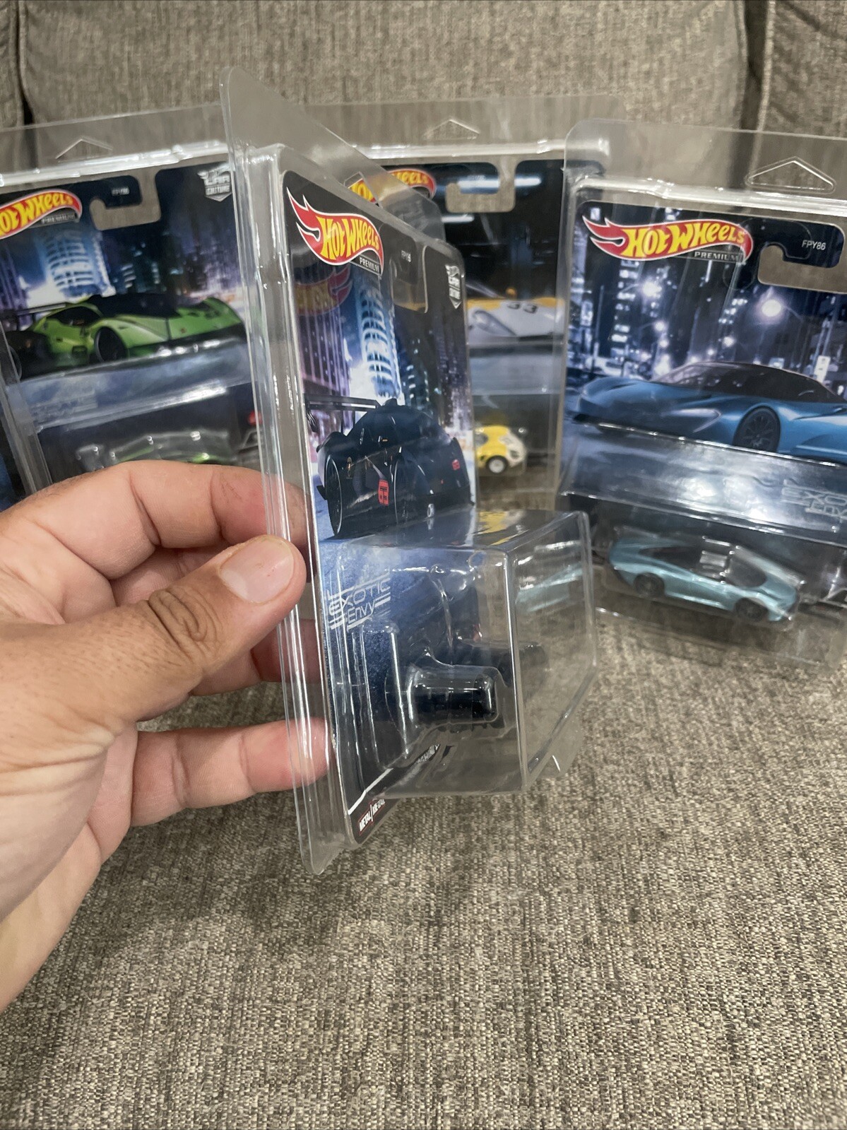 60 Qty Blister Protector Case for Hot Wheels Premium Line