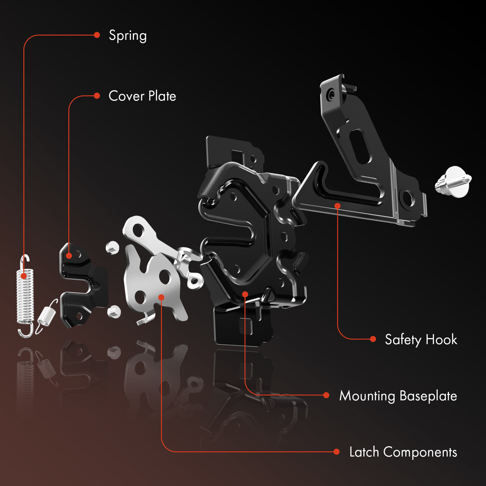 Door Lock Actuator for Lexus LX570 Toyota Camry Highlander Sienna Front Driver