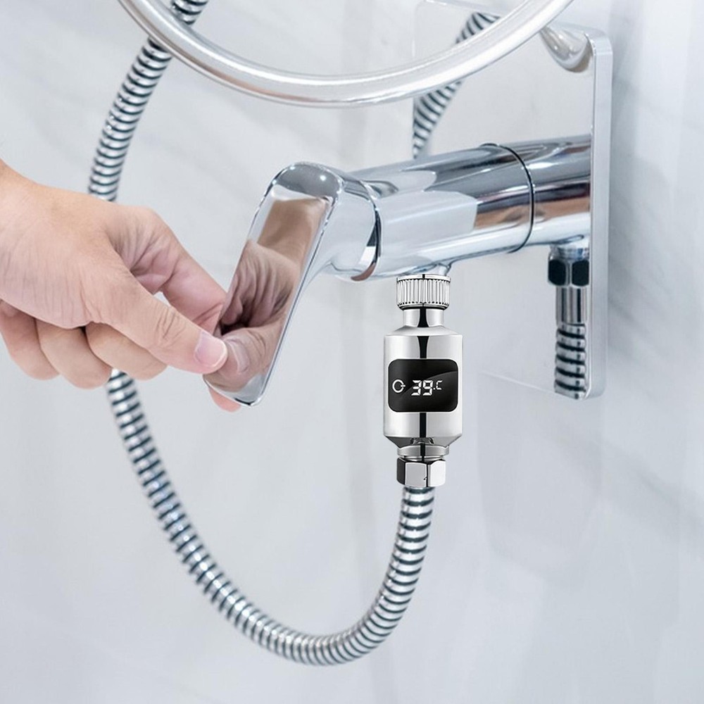 Shower Water Temperature Sensor Instant-Read Bath Gauge Sensor Shower