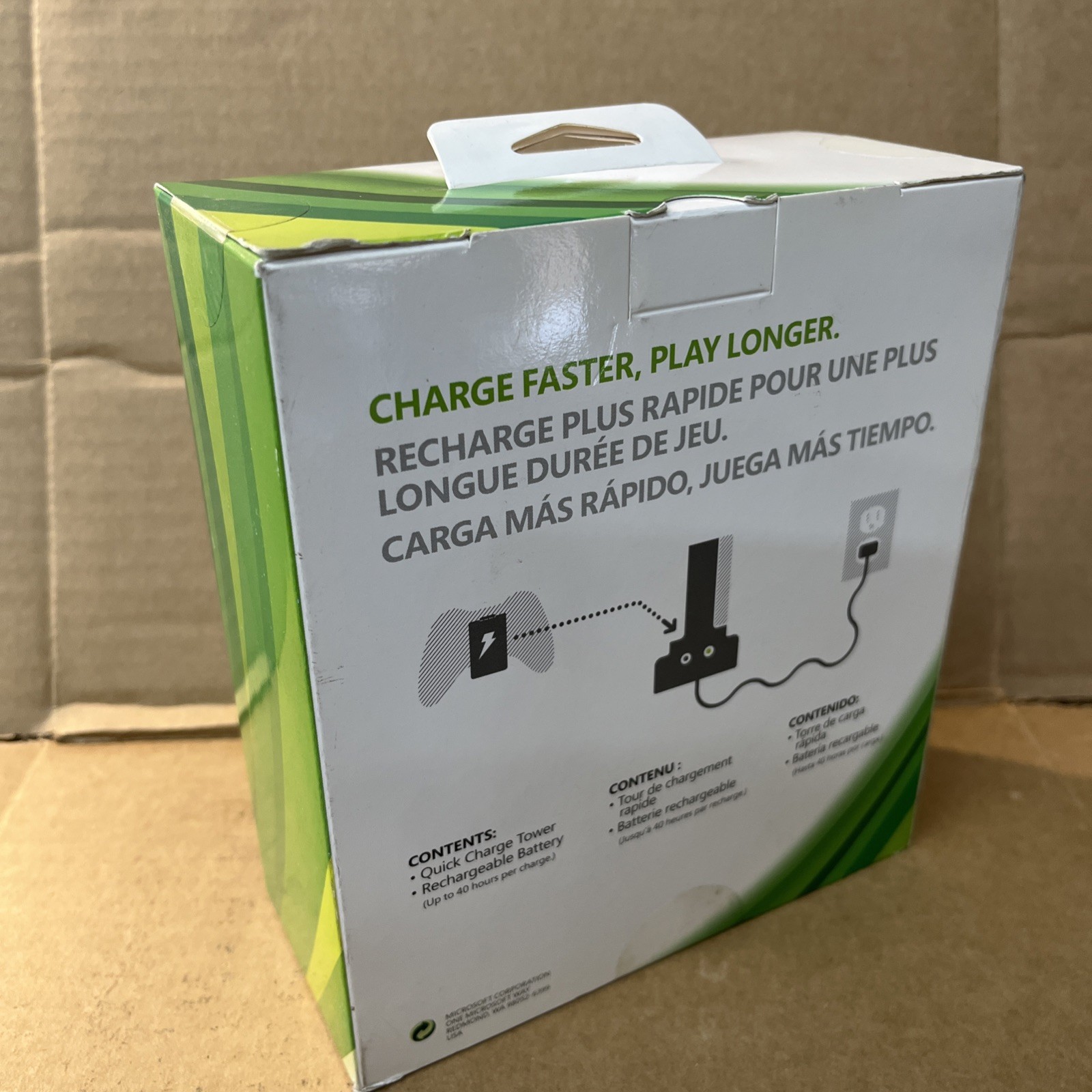 Xbox 360 Quick Charge Kit Black /NEW Sealed In Box