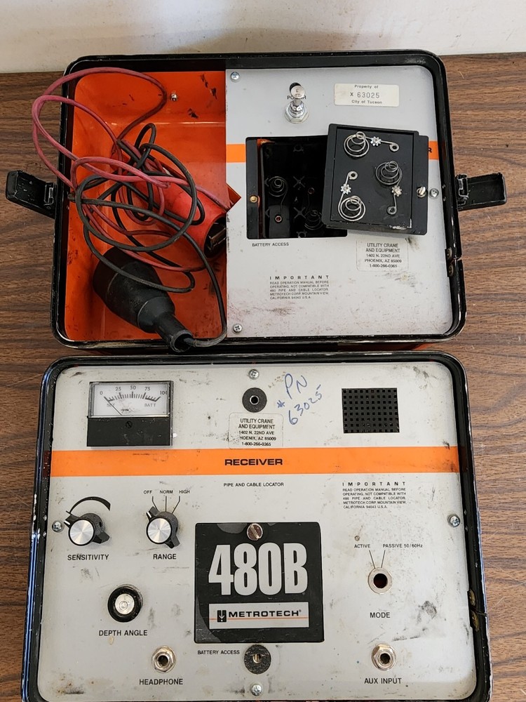 Metrotech 480B RECEIVER & TRANSMITTER