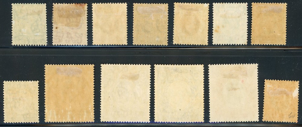 Somaliland Protectorate 1921 Scott # 64-76 Mint Hinged Set