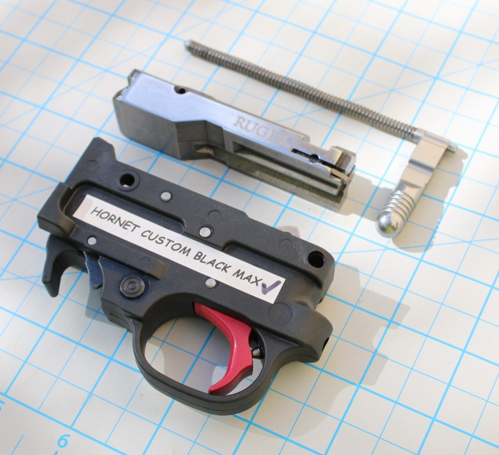 Ruger 10/22 Premium Trigger Assembly & Speed Bolt Assembly - Red Trigger