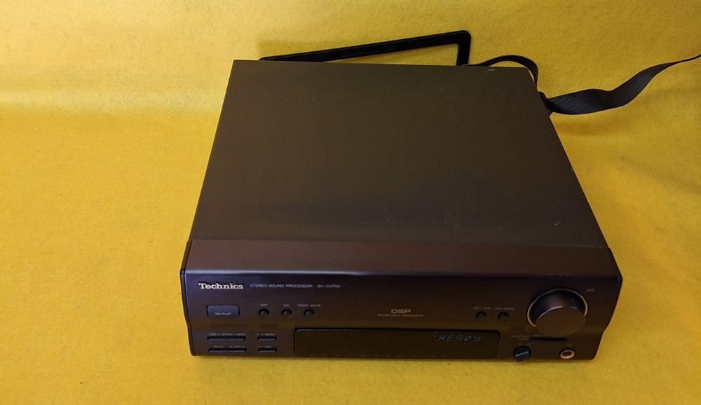 Technics SH-CH750 Stereo Sound Processor DSP Sound Field Processing unit Working