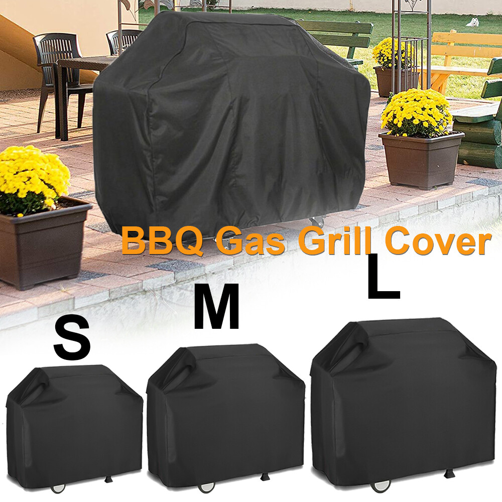 BBQ Gas Grill Cover Barbecue Waterproof Outdoor Heavy Duty Rain UV Protection