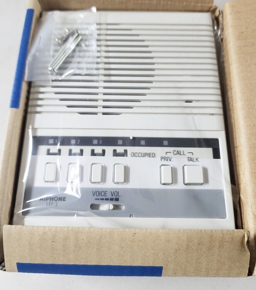 Aiphone LEF-3 Open Voice Selective 3-Call Master, Sub-Master and Door Stations
