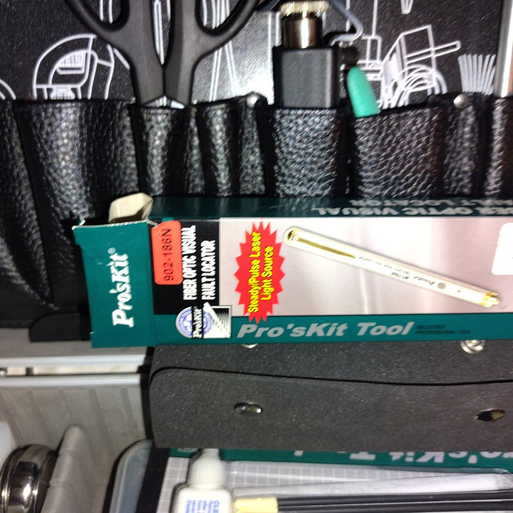 Eclipse Tools Pro'sKit Electronics Tool Kit with rigid case and variety of tools