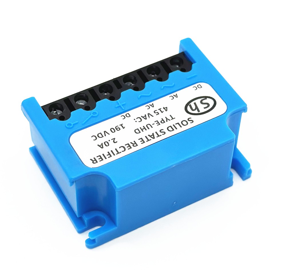 TYPE-UHD 2.0A 415VAC 190VDC SOLID STATE RECTIFIER Motor Brake Rectifier