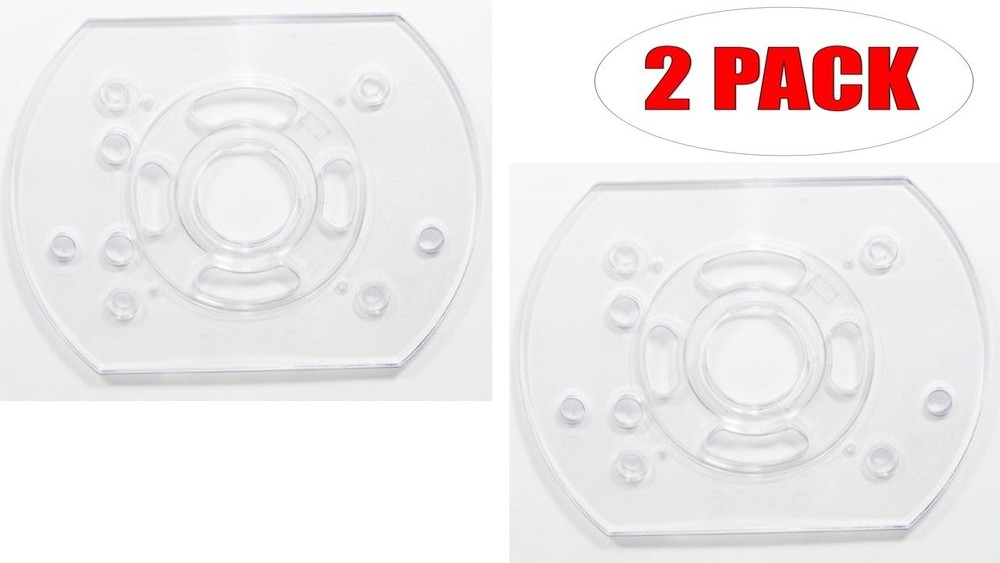 DeWalt DWP611 Compact Router Replacement Sub Base (2 Pack) - A28435-2PK