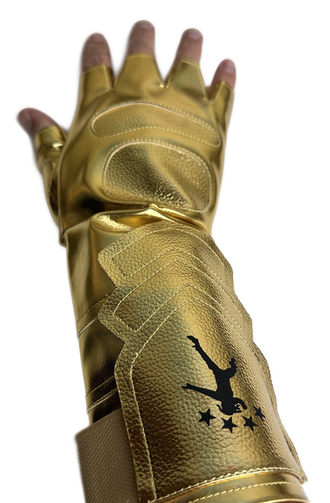 Gold Roman Reigns Tribal Chief Logo WWE Punch Glove Set