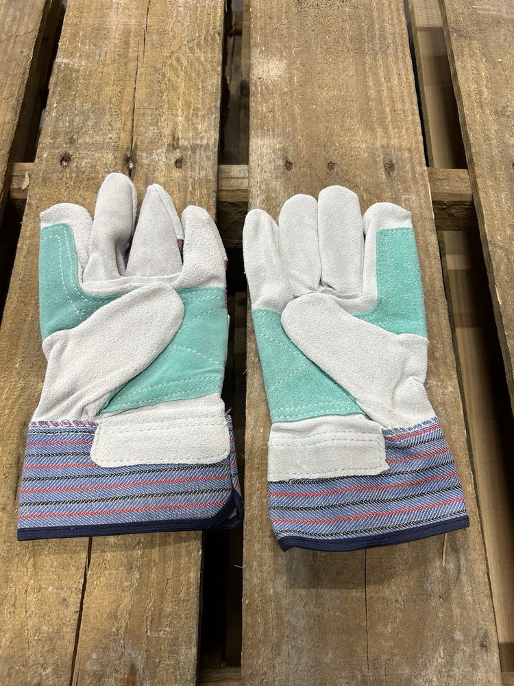 Leather Palm Glove Pair