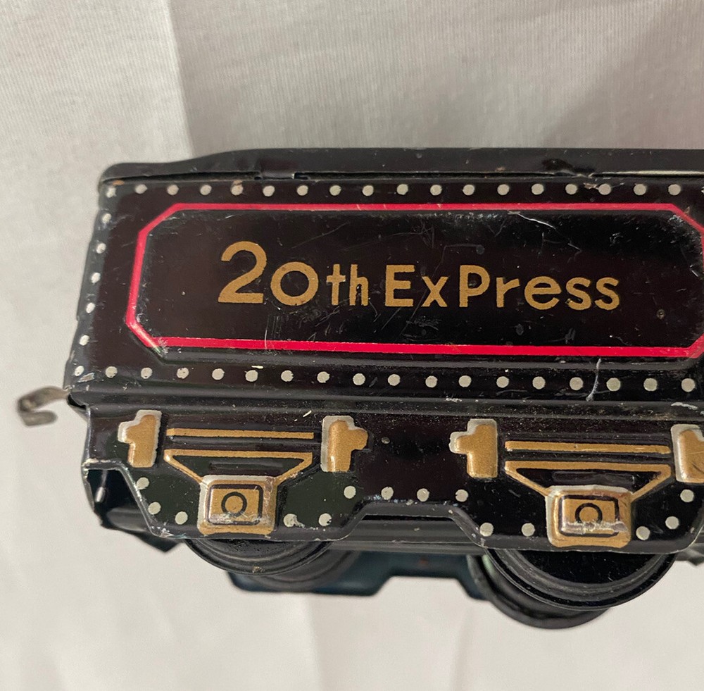 Vintage Tin Litho 20th Express D.58 Tender