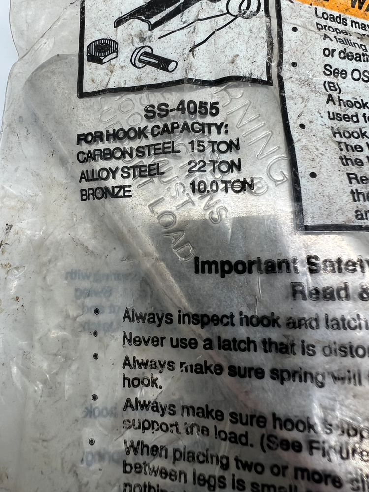 Crosby SS-4055 Hook Latch Kit (New)