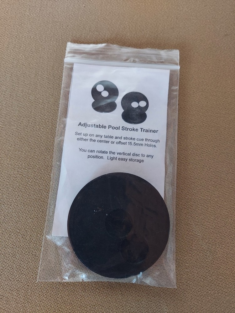 Stroke & Aim Trainer – Improve Pool Accuracy – Practice Anywhere – Billiards Aid
