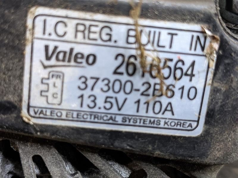 Alternator Without Automatic Engine Stop And Start Fits 16-17 RIO 2222176